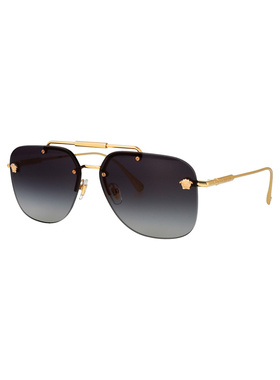 VERSACE 女士太阳镜 0VE2296100284 SS2026 金色 0VE2296