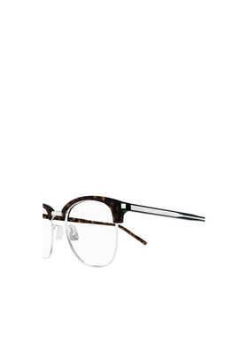 SAINT LAURENT 男士眼镜 SL779002 SS2025 棕色 全框平光镜