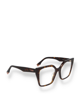1h可退 FENDI 男士太阳镜 FE50002I052 SS2026 黑色 徽标平光镜