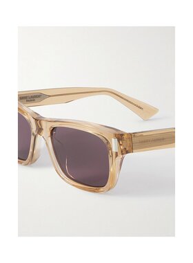 1h可退 潮奢 Saint Laurent 圣罗兰 男士 方形框醋纤太阳眼镜 SL8