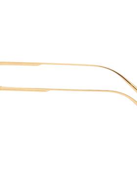 KHAITE 女士 金色 Oliver Peoples 联名 1986C 太阳镜 0OV1367S53