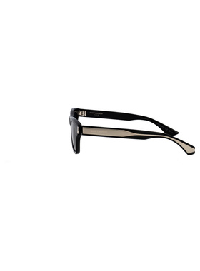 Saint Laurent 圣罗兰 男士 BLACK-CRYSTAL-BLACK 醋纤太阳眼镜 S