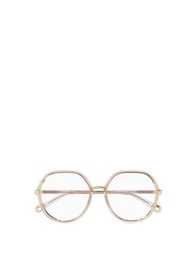 1h可退 CHLOÉ 女士眼镜 CH0131O001 SS2025 白色 CH0131O