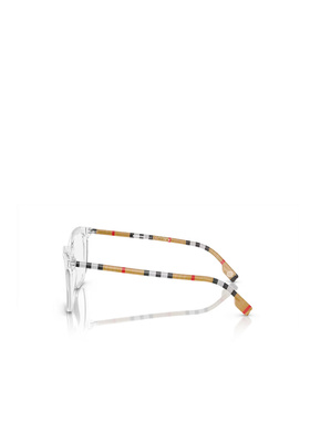 BURBERRY 女士太阳镜 BE23903889 SS2024 白色 logo标识平光镜