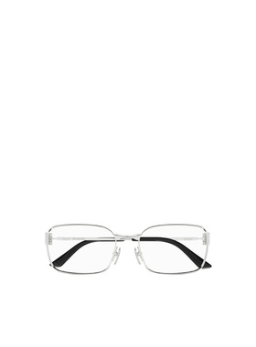 BALENCIAGA 女士太阳镜 BB0340O002 CO 巴黎世家 白色几何平光镜