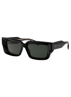 1h可退 GUCCI 男士太阳镜 GG1529S001 AW2025 黑色 几何框太阳镜