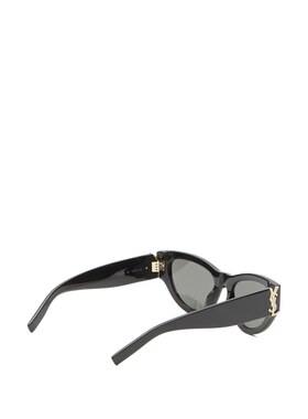 SAINT LAURENT 女士太阳镜 671762Y99011000BLACKBLACKBLACK配饰