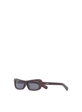 JACQUEMUS 女士太阳镜 JAC55C12SUN000 AW2025 棕色