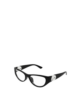 GUCCI 女士眼镜 GG1825O001 CO 黑色 全框平光镜