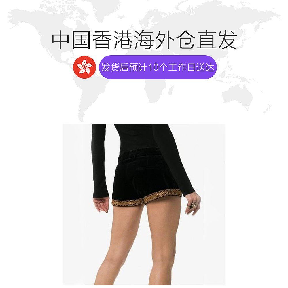 香港直邮圣罗兰黑色女士下装 天猫国际香港直购休闲裤