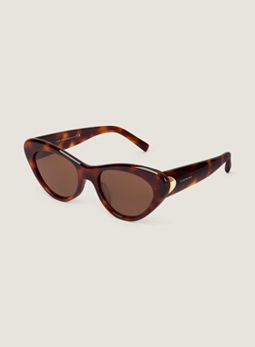 GIVENCHY 女士眼镜 BR00CER05B218 SS2026 棕色 全框太阳镜配饰