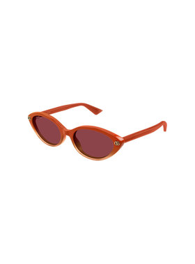 Gucci 古驰 女士 猫眼醋纤太阳眼镜 orange橙色 舒适时尚
