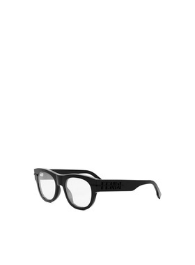 FENDI 男士太阳镜 FE50078I001 SS2025 白色 徽标平光镜