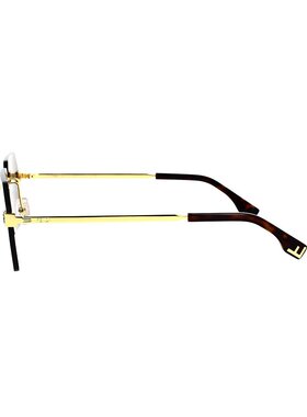 1h可退 FENDI 男士太阳镜 FE40043U33G SS2025 棕色