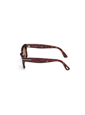 1h可退 TOM FORD 女士眼镜 FT108552H SS2025 棕色 MIKEL太阳镜