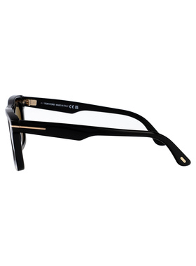 TOM FORD 男士太阳镜 FT120701A AW2025 黑色 全框太阳镜