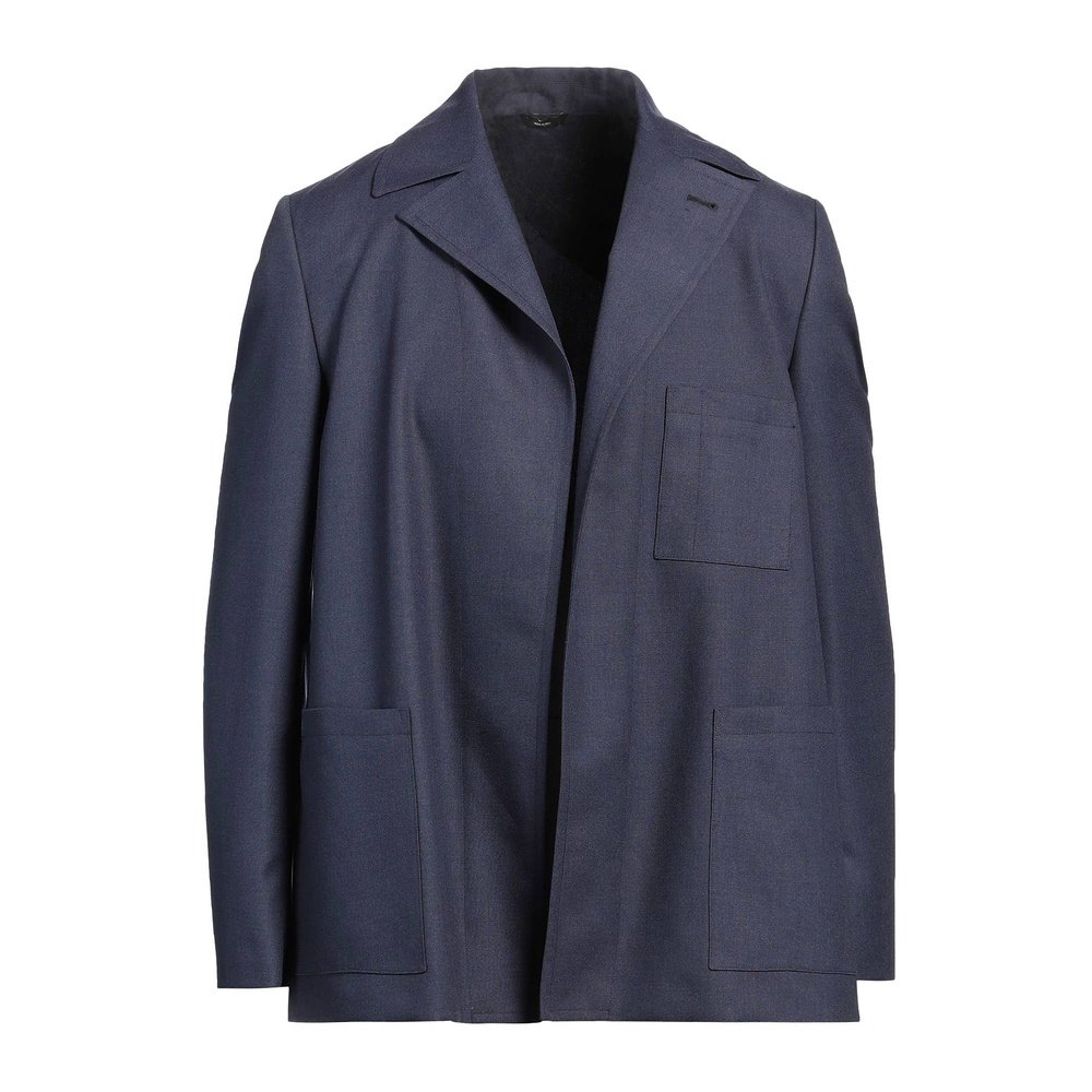 1h可退 潮奢 Fendi 芬迪 男士 西装外套 blue蓝色 舒适时尚,淘宝优惠券,粉丝福利购,淘宝优惠卷