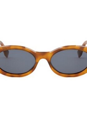 FENDI 男士眼镜 FE40140U56V CO 紫色配饰