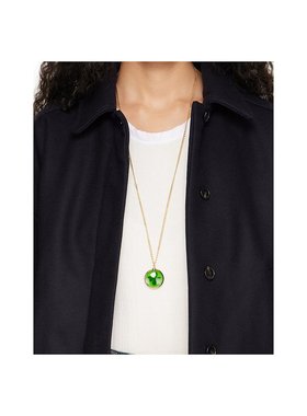 A.P.C. 女士项链 MEAEHF70857KAA SS2025 绿色 坠饰项链