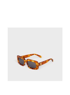 CELINE 男士太阳镜 4S313CPLB19HU SS2025 棕色 Skate 02太阳镜