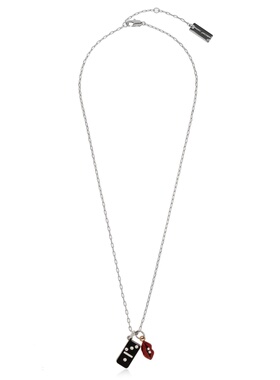 1h可退 MARC JACOBS 女士项链 2R5JNC001J440099 SS2026锁骨链