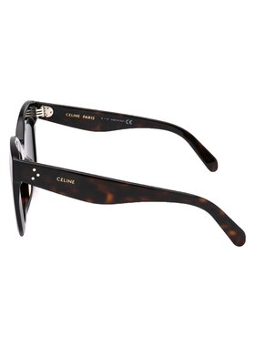 CELINE 女士眼镜 9764604 AW2025 棕色 大镜框太阳眼镜太阳镜