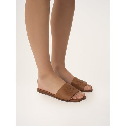 CHLOÉ 女士凉鞋 CH25A12LPI27T SS2026 花色 Soleil 拖鞋 - 图2