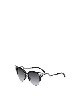 1h可退 FENDI 女士眼镜 FF0041SGIK AW2021 灰色太阳镜