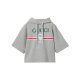 1 ຊົ່ວໂມງຄືນເງິນ gucci ຂອງແມ່ຍິງ sweatshirt knitted ແຂນສັ້ນ