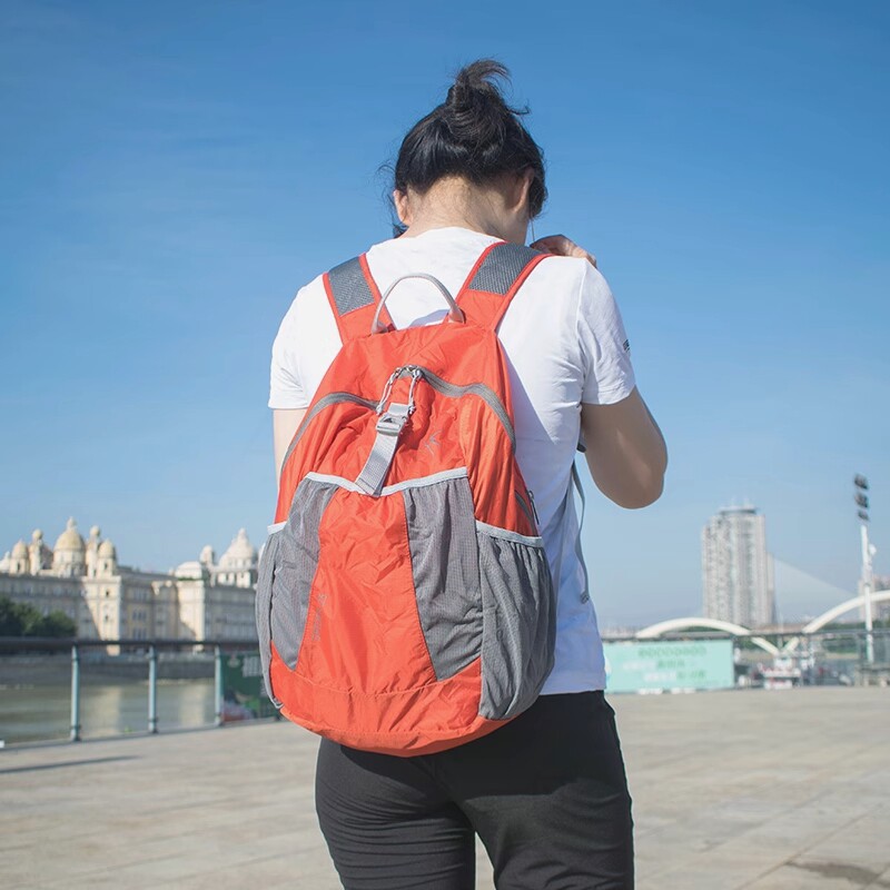 German outdoor ultra-light bag women's four-season lightweight folding bag