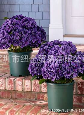 热销Arficial Ouoor Hra Flowe人造户外绣球花