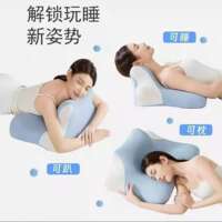 新款高弹趴睡枕多功能午休靠枕背垫神器