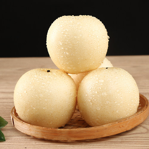 河北皇冠梨9斤非砀山梨子新鲜水果当季现摘水晶蜜梨雪梨整箱包邮 - 图3