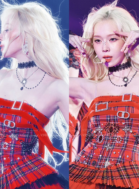 金冬天款朋克辣妹蕾丝颈圈choker