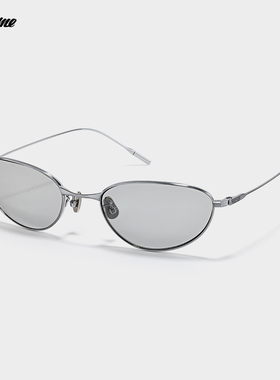 Fakeme古力娜扎同款钛金属椭圆框