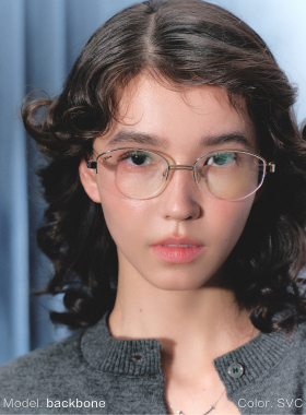 【】Fakeme 老钱风太阳镜半框白月光素颜镜 backbone