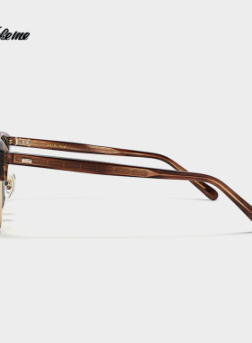 墨镜板材方框ins复古风太阳镜