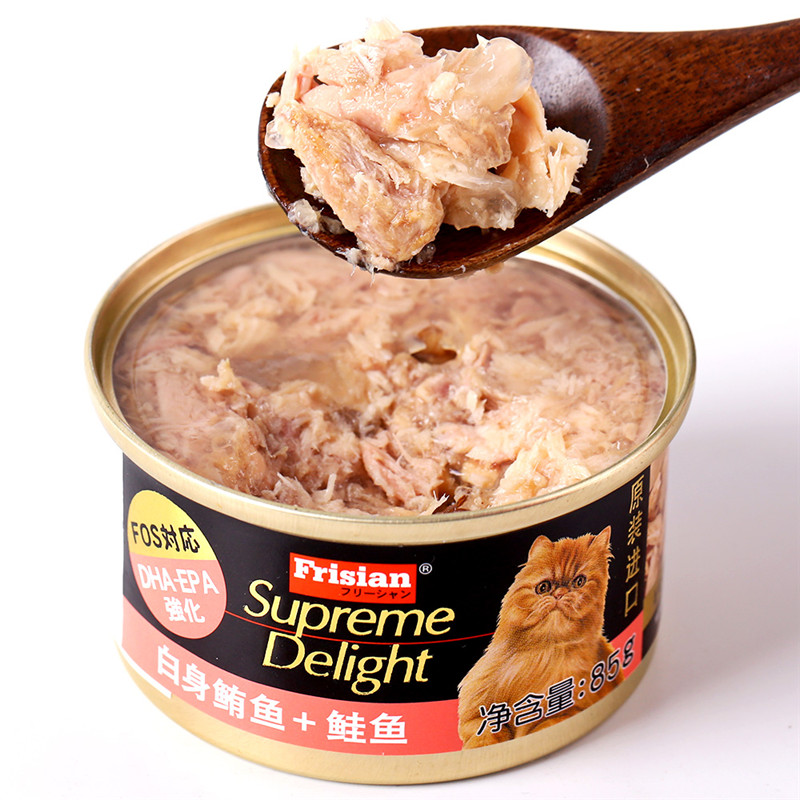 富力鲜猫罐头白肉猫咪主食罐成猫幼猫营养湿粮零食罐头24罐整箱