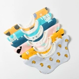 Детский хлопковый демисезонный слюнявчик для новорожденных, защитный водонепроницаемый нагрудник