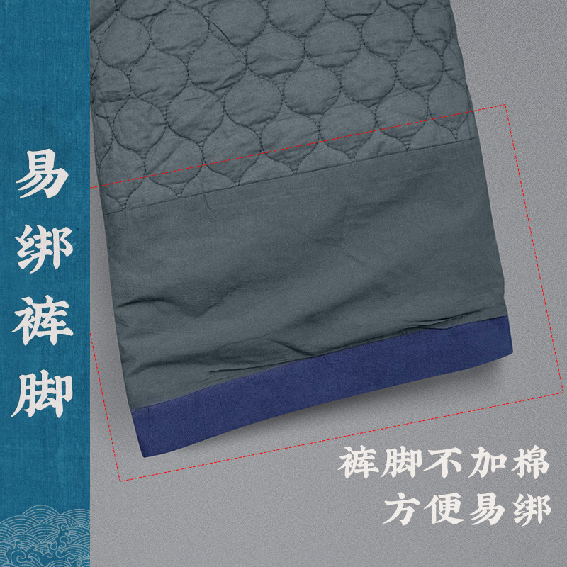 冬季僧服亚麻加棉罗汉褂免绑腿棉裤男女出家僧人保暖棉袄和尚棉衣,淘宝优惠券,粉丝福利购,淘宝优惠卷