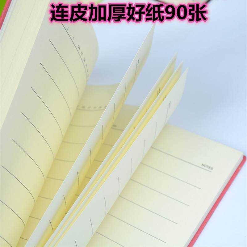 宽线宽格笔记本15mm行距记事本A4a5B5超宽距本宽行距纸软面抄宽条 - 图1