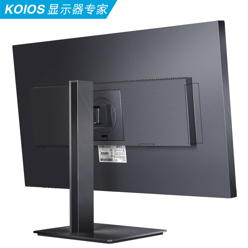 KOIOS K2720UO 27英寸广色域设计LG模组IPS 4K旋转升降专业显示器-图2