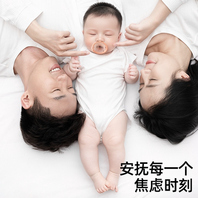佳尔优优新生婴儿见面礼物安抚奶嘴礼盒婴儿新生0到3防胀气6个月
