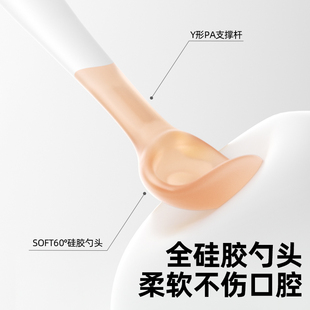 佳尔优优硅胶勺新生婴儿硅胶软勺