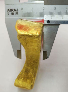 仿古 复古金锭子元宝金条大清乾隆十一年金足赤金锭厂家直销