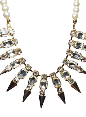 韩版时尚个性铆钉项链女饰品