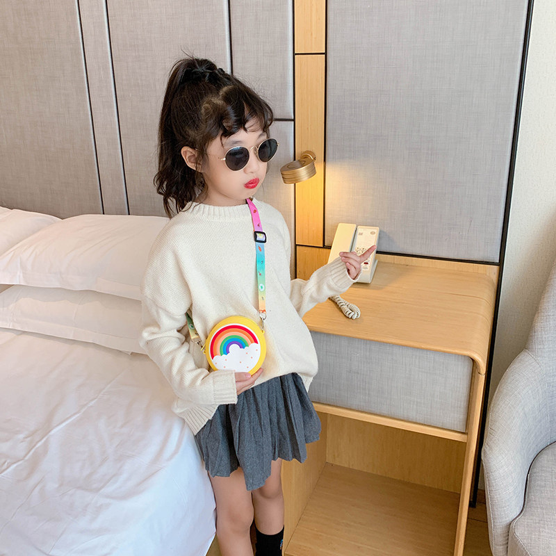 儿童女可爱公主甜甜圈女孩潮零钱包 newu箱包女士包袋