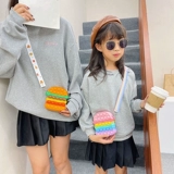 Мультяшная детская сумка, картхолдер для младенца, детский силиконовый кошелек, интеллектуальная игрушка, сумка через плечо