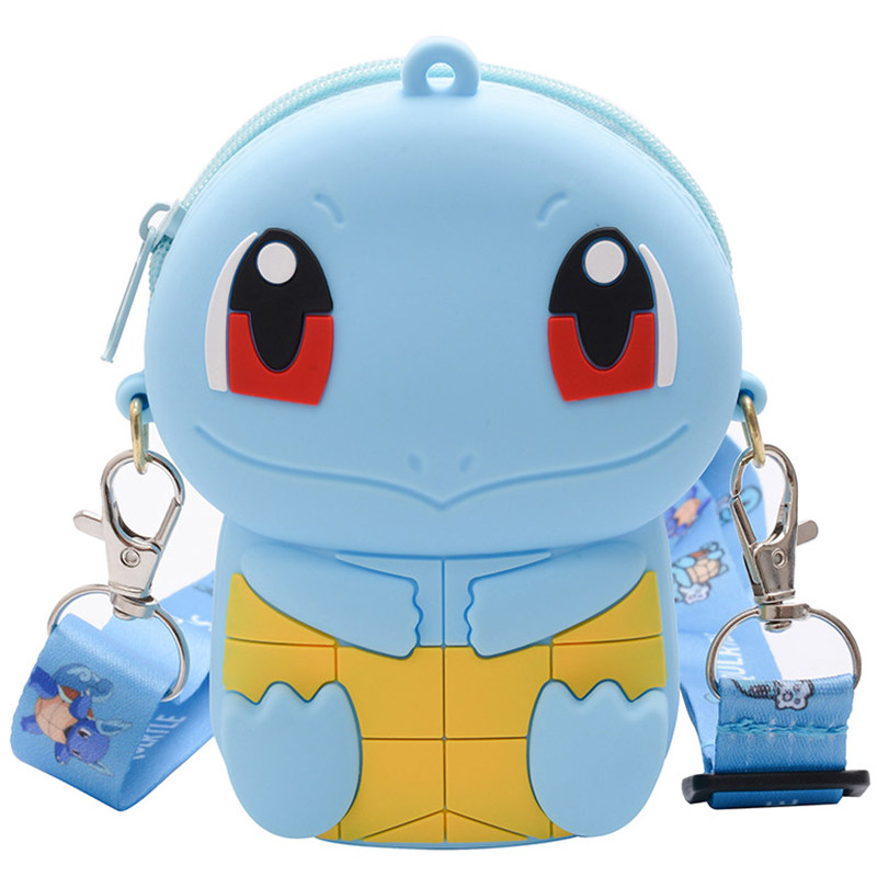 儿童女可爱女童硅胶零钱包潮斜挎包 newu箱包女士包袋