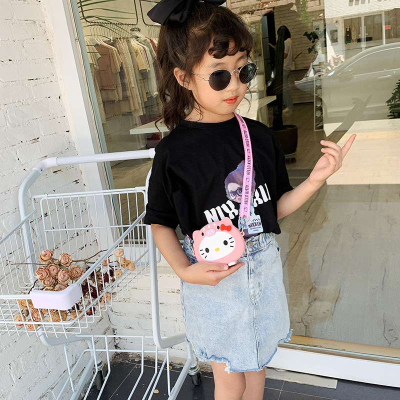 幼儿卡通小男孩硅胶零钱包潮斜挎包 newu箱包女士包袋